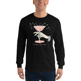 A Bit of the Bubbly Unisex Long Sleeve Shirt - Black - Pulp & Stitch