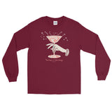 A Bit of the Bubbly Unisex Long Sleeve Shirt - Maroon - Pulp & Stitch