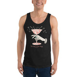 A Bit of the Bubbly Unisex Tank Top - Black - Pulp & Stitch