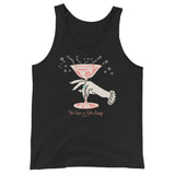 A Bit of the Bubbly Unisex Tank Top - Black - Pulp & Stitch