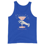 A Bit of the Bubbly Unisex Tank Top - True Royal - Pulp & Stitch