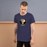 A Lone Hand Unisex T-Shirt - Heather Midnight Navy - Pulp & Stitch