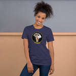 A Lone Hand Unisex T-Shirt - Heather Midnight Navy - Pulp & Stitch