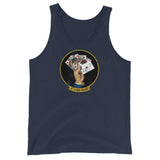 A Lone Hand Unisex Tank Top - Navy - Pulp & Stitch