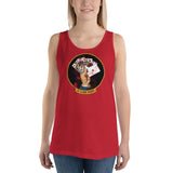 A Lone Hand Unisex Tank Top - Red - Pulp & Stitch