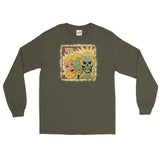 A Man’s World Unisex Long Sleeve Shirt - Military Green - Pulp & Stitch