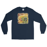 A Man’s World Unisex Long Sleeve Shirt - Navy - Pulp & Stitch