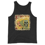 A Man’s World Unisex Tank Top - Charcoal-Black Triblend - Pulp & Stitch