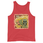 A Man’s World Unisex Tank Top - Red Triblend - Pulp & Stitch