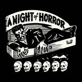 A Night of Horror Unisex Long Sleeve Shirt - Black - Pulp & Stitch