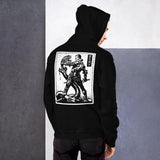 Against Evil Unisex Hoodie - Black - Pulp & Stitch