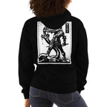 Against Evil Unisex Hoodie - Black - Pulp & Stitch