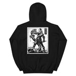 Against Evil Unisex Hoodie - Black - Pulp & Stitch