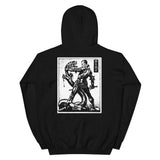 Against Evil Unisex Hoodie - Black - Pulp & Stitch