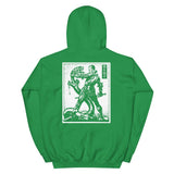 Against Evil Unisex Hoodie - Irish Green - Pulp & Stitch