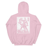 Against Evil Unisex Hoodie - Light Pink - Pulp & Stitch