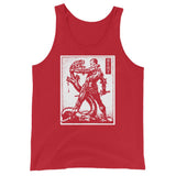 Against Evil Unisex Tank Top - Red - Pulp & Stitch