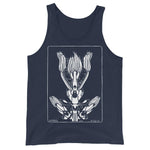 April by Julie de Graag Unisex Tank Top - Navy - Pulp & Stitch