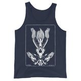 April by Julie de Graag Unisex Tank Top - Navy - Pulp & Stitch