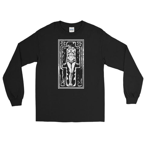 Bare Your Soul Unisex Long Sleeve Shirt - Black - Pulp & Stitch