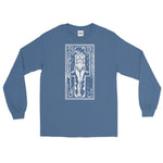 Bare Your Soul Unisex Long Sleeve Shirt - Indigo Blue - Pulp & Stitch