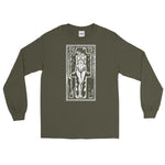 Bare Your Soul Unisex Long Sleeve Shirt - Military Green - Pulp & Stitch