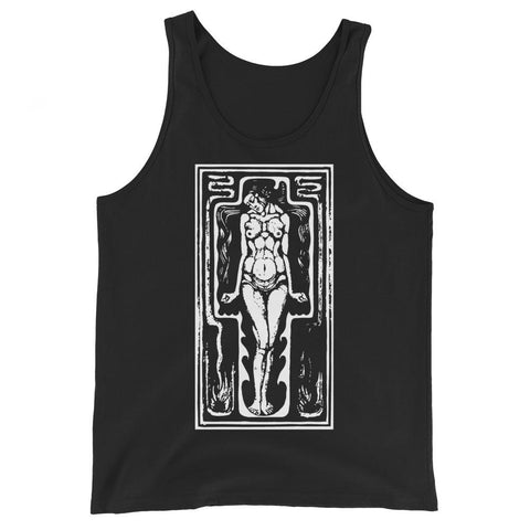 Bare Your Soul Unisex Tank Top - Black - Pulp & Stitch