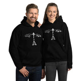 Bat Belle Unisex Hoodie - Black - Pulp & Stitch