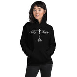 Bat Belle Unisex Hoodie - Black - Pulp & Stitch