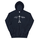 Bat Belle Unisex Hoodie - Navy - Pulp & Stitch