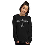 Bat Belle Unisex Long Sleeve Shirt - Black - Pulp & Stitch