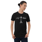 Bat Belle Unisex T-Shirt - Black - Pulp & Stitch