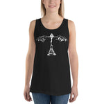 Bat Belle Unisex Tank Top - Black - Pulp & Stitch