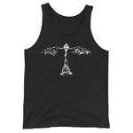 Bat Belle Unisex Tank Top - Black - Pulp & Stitch