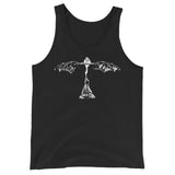 Bat Belle Unisex Tank Top - Black - Pulp & Stitch