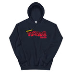 Beware Terror Tales Unisex Hoodie - Navy - Pulp & Stitch