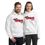 Beware Terror Tales Unisex Hoodie - White - Pulp & Stitch