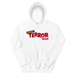 Beware Terror Tales Unisex Hoodie - White - Pulp & Stitch