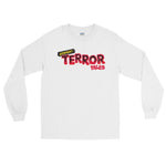 Beware Terror Tales Unisex Long Sleeve Shirt - White - Pulp & Stitch