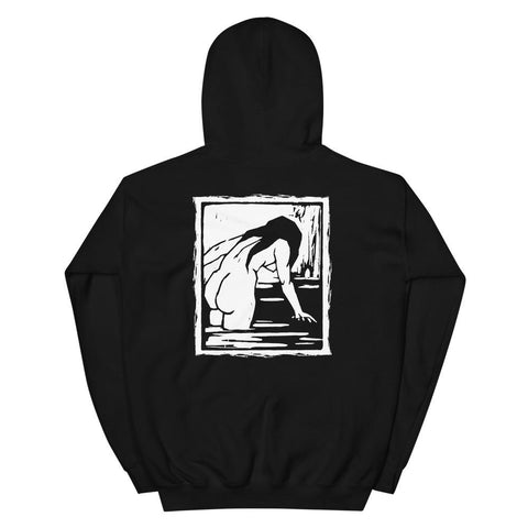 Bottoms Up Unisex Hoodie - Black - Pulp & Stitch