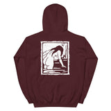 Bottoms Up Unisex Hoodie - Maroon - Pulp & Stitch