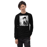 Bottoms Up Unisex Long Sleeve Shirt - Black - Pulp & Stitch