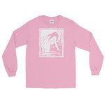 Bottoms Up Unisex Long Sleeve Shirt - Light Pink - Pulp & Stitch