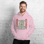 Bozo the Robot Unisex Hoodie - Light Pink - Pulp & Stitch