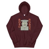 Bozo the Robot Unisex Hoodie - Maroon - Pulp & Stitch