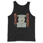 Bozo the Robot Unisex Tank Top - Black - Pulp & Stitch