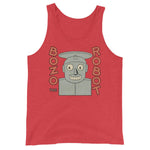 Bozo the Robot Unisex Tank Top - Red Triblend - Pulp & Stitch