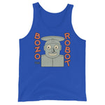 Bozo the Robot Unisex Tank Top - True Royal - Pulp & Stitch