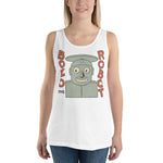 Bozo the Robot Unisex Tank Top - White - Pulp & Stitch