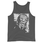 Call of the Werewolf Unisex Tank Top - Asphalt - Pulp & Stitch